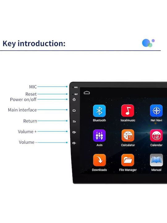 Hyper Car Audio System for Suzuki Swift 2006 Bluetooth USB WiFi GPS Apple CarPlay Android Auto with 10" Touch Screen