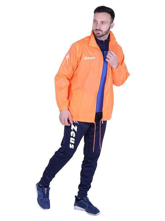 3 в 1 Зимно Яке Водоустойчиво и Ветроустойчиво Fluorescent Orange