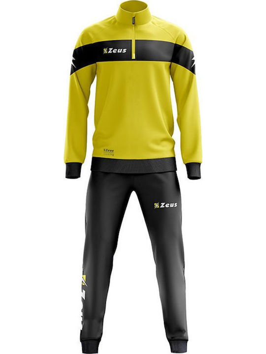Herren-Sweatpants Set - Jogginganzug Gelb/Schwarz