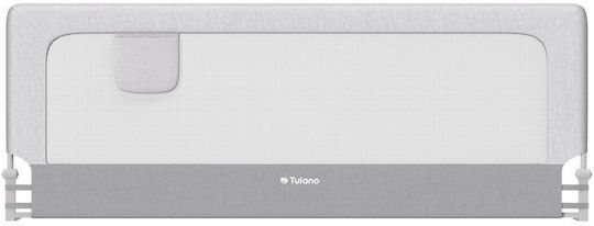 Tulano Foldable Bed Rail Guard from Metal in Grey Colour 77x26x7cm