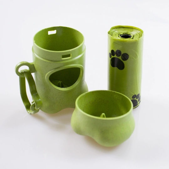 Case of Green Dog Excrement Bags