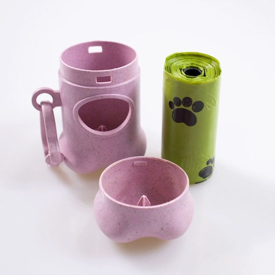 Pink Dog Excrement Collection Case