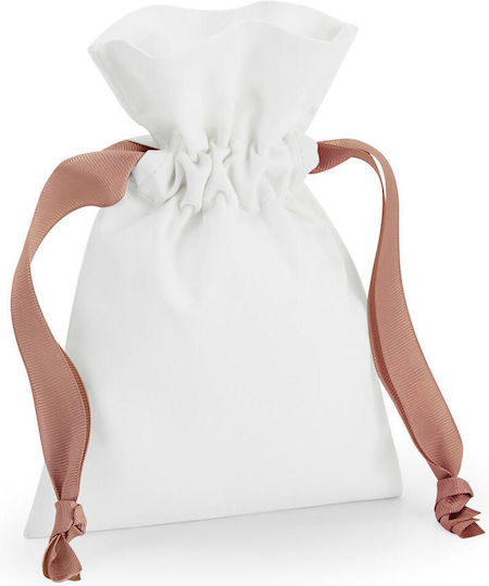 Westford Mill Fabric White Gift Pouch 121cm