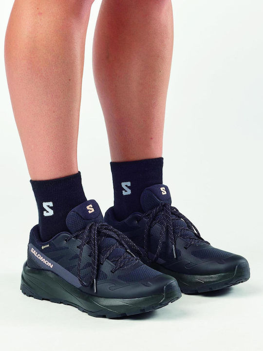 Salomon Damen Wanderschuhe Wasserdicht mit Gore-Tex-Membran Schwarze