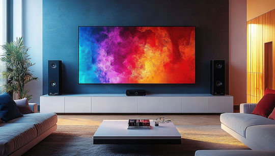 Art Wall Mounted TV Mount Up To 120"