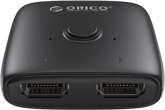 Orico As2-a1 Hdmi Adapter Bi-directional Splitter Black 6942227180681