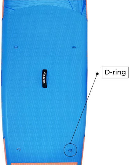 Wattsup Espadon 11'8" Aufblasbare SUP Board / Kajak mit Länge 3,55 m Hellblau