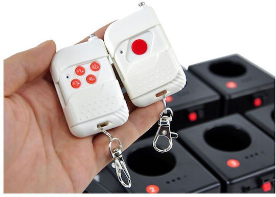 Suprimo Sl4 Wireless System Remote Firing Spark Fountains 4 Receivers Case 2 Remotes