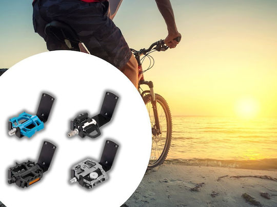 Suport de bicicletă pentru montaj pe perete Zola metalic compatibil cu roți de 16-29" suportă până la 30 kg negru