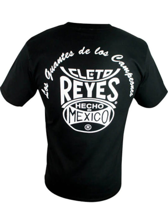 Cleto Reyes Men's Short Sleeve Shirt CR-C7-BK for MMA / Boxing Black
