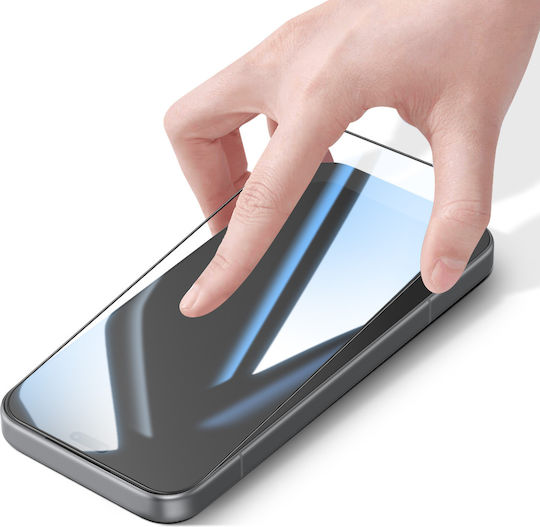 Avizar Displayschutzfolie Honor 600 Lite In Anti-shock Gehärtetem Glas Schwarz Transparent