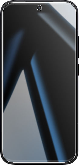 Avizar Anti-Spy Displayschutzfolie Poco X8 Pro 9h Gehärtetes Glas 2.5d Transparent Schwarz
