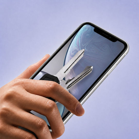 3mk Pack 2 Tempered Glass Iphone 11 Iphone Xr Hardy Shockproof Black Transparent