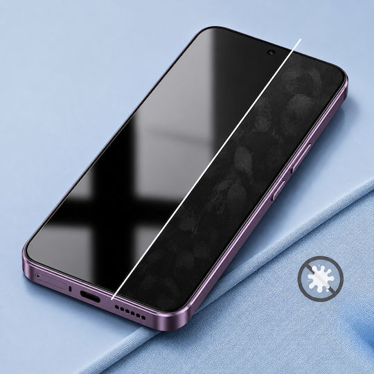 Avizar Screen Protector Xiaomi 17t 2.5d Glass Fingerprint Compatible Black Transparent