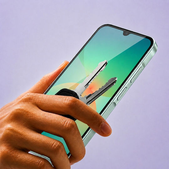 3mk Pack 2 Gehärtetes Glas Galaxy A26 Anwendungsrahmen Schwarz Transparent