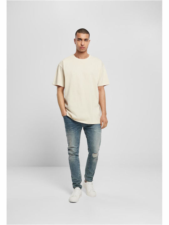 Herrenblusen T-Shirt Sand