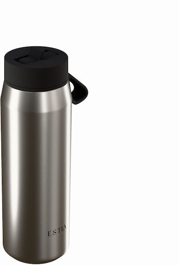 Estia Pulse Save The Aegean Рециклируема Бутилка Термос Неръждаема Стомана Без BPA 500ml Четкан