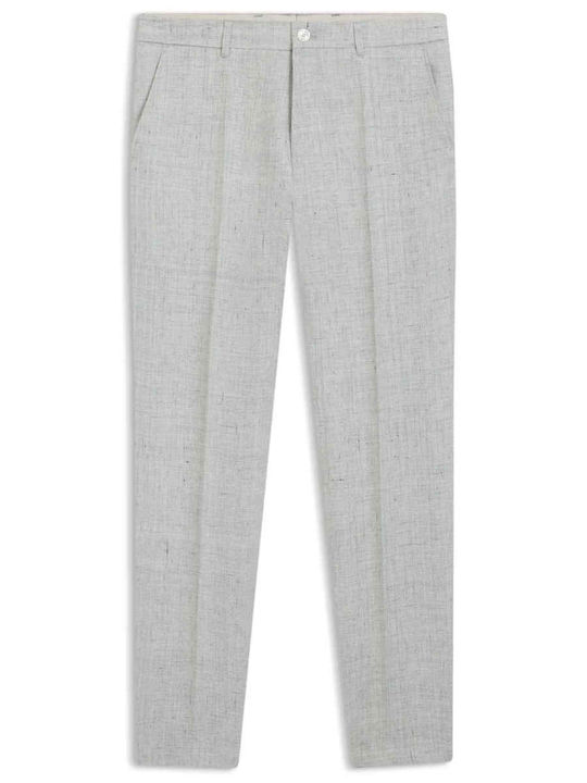 Men's Slim Fit Grey Trousers