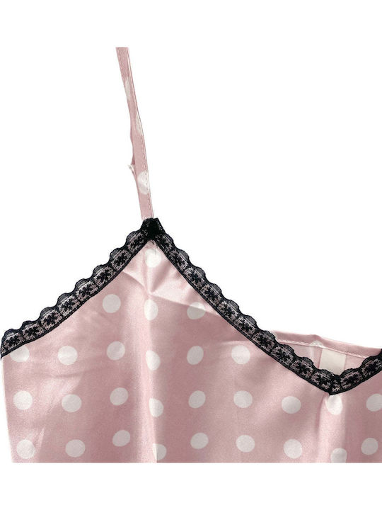 Ansin Summer Women's Pink Pyjama Set