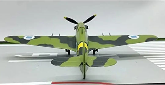 Исторически Самолет Easy Model 8372433 1-21 Hurricane Mk Ii 1942 Финландия E7243 Мащаб 1:72 Метален Пластмасов Камуфлажен