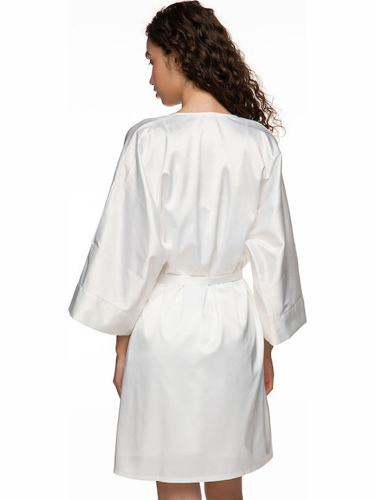 Miss Rosy Sommer Damen-Robe Ecru Miss Rosy Sommer Damen-Robe Ecru