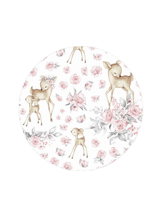 MimiNu Βρεφικό Κάλυμμα Μαξιλαριού Sweet Deer Pink 40x40εκ. MimiNu Βρεφικό Κάλυμμα Μαξιλαριού Sweet Deer Pink 40x40εκ.