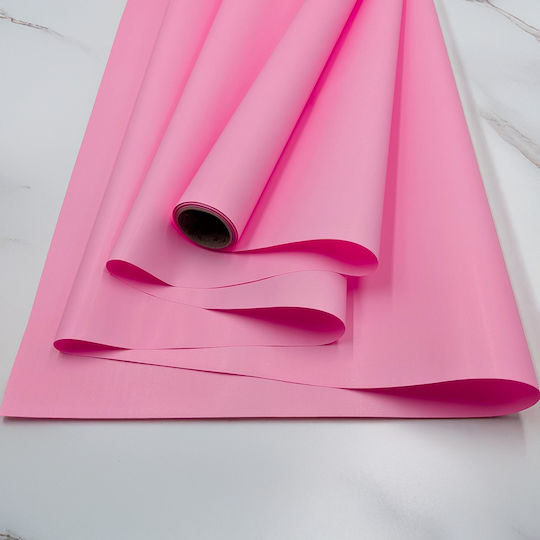 Duftende Blumenfolie Satin Aroma Rosa Rolle 50cm x 9m