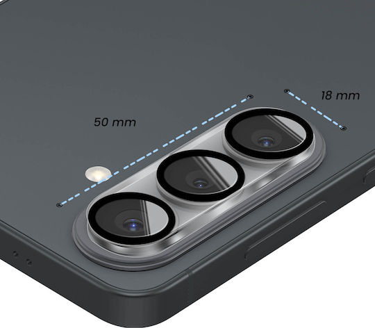 Avizar Camera Lens Protector Galaxy S26 Plus Monoblock Glass Black Transparent