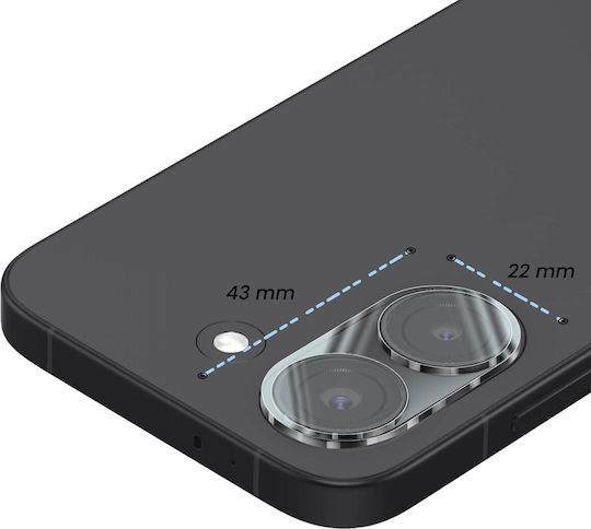 Avizar Kameraobjektivschutz Poco X8 Pro Monoblock Glas Transparent