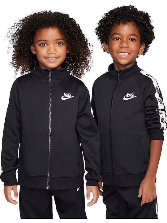 Kids Tracksuits With Jacket Black