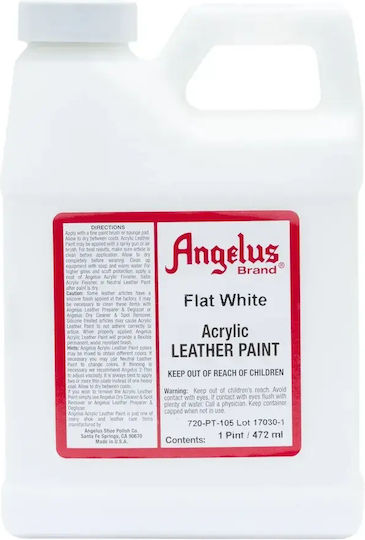 Angelus Leather Paint Flat White