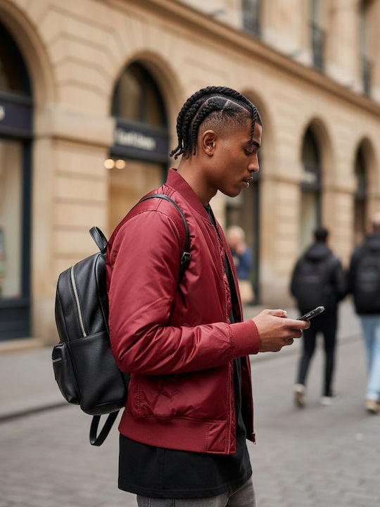Bomber Jacket Burgundy