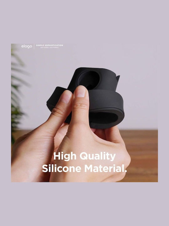 Elago Station Зарядно за Apple Watch, iPhone, AirPods Pro, Apple Pencil Черен