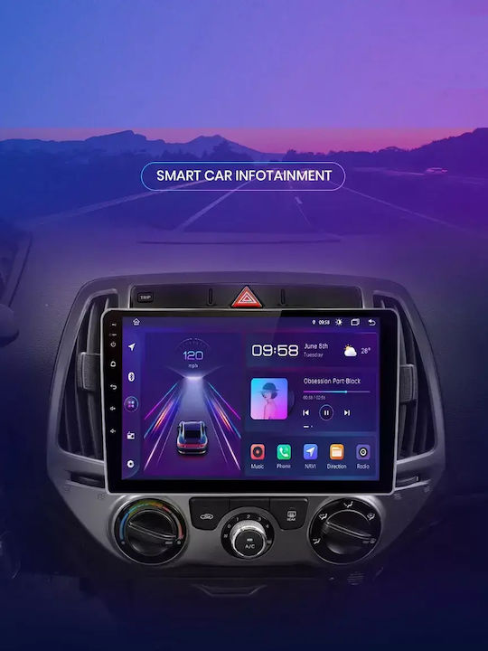 Seat Leon 2006 Android Мултимедия Carplay Androidauto GPS Вграден Wi-Fi Bluetooth SH54