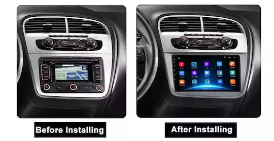 Seat Leon 2005 Android Multimedia Auto-Audiosysteme GPS Wi-Fi Bluetooth Sh53