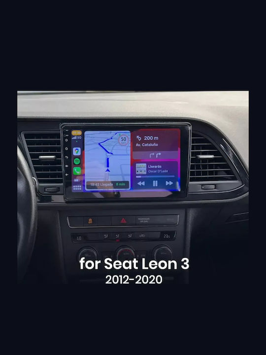 Seat Leon 2019 Android Мултимедия Carplay Androidauto GPS Вграден Wi-Fi Bluetooth SH77