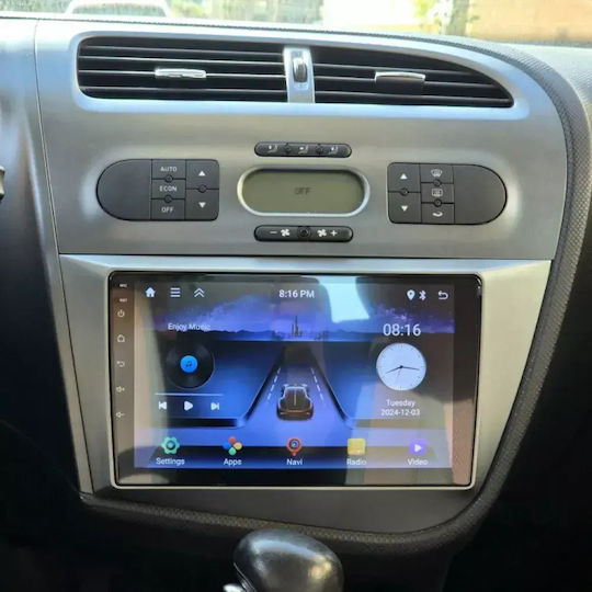 Seat Leon 2009 Android Multimedia Carplay Androidauto Gps Wi-fi Bluetooth Sh57