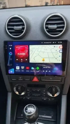 Audi A3 2009 Android Multimedia Carplay Androidauto Gps Wi-fi Bluetooth Sη36
