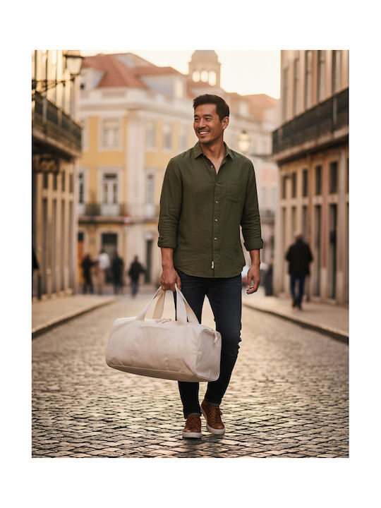 BagBase Schultertasche für Fitnessstudio Beige