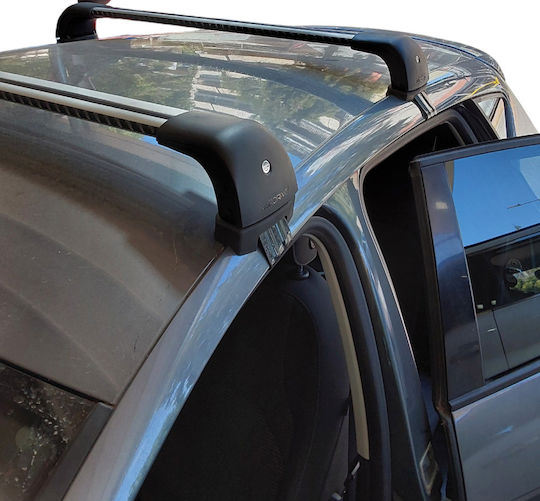 Nordrive Kit Roof Bars Legs Nordrive Aluminum Silenzio CX Seat Leon 5D 2016-2020 2 Pieces Car Roof Bars