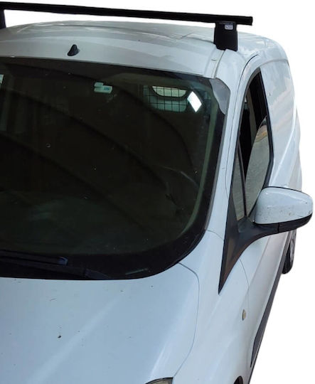 Nordrive Car Roof Bars Aluminum Black Nordrive Legs Ford Transit Connect 2014-2023 2 Pieces Mb.ftransit.24