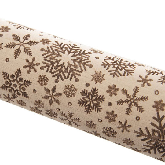 Orion Wooden Rolling Pin Kitchen 39cm Diameter 20cm
