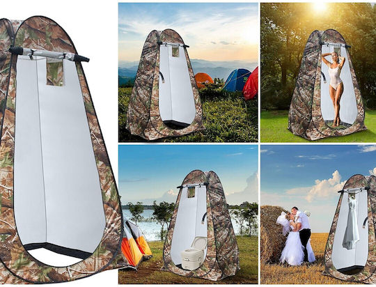 Camping Tent Pop Up Toilet 4 Seasons 120x120x190cm
