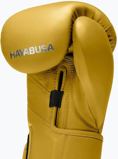 Hayabusa Leder Boxhandschuhe Für Wettkampfhandschuhe Gelbe
