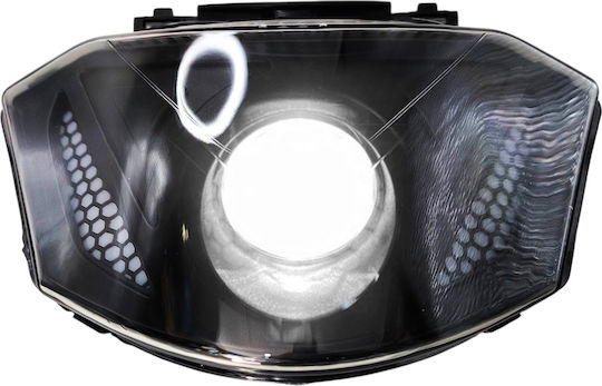 Front Light Complete LED Venom White Yamaha Crypton X 135 Hyper-x