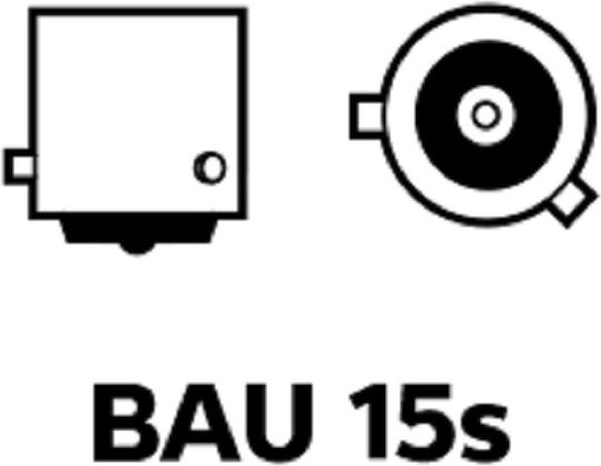 Set Lămpi LED P21W Photon Canbus Portocalii Semnalizare 12V 2 Buc