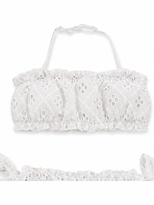Sogno D'oro Kids Bikini Swimwear White