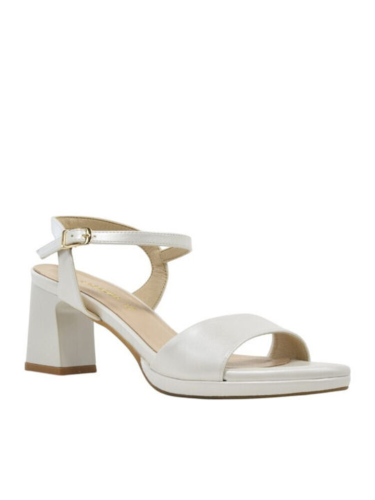 Weiß Damen Sandalen