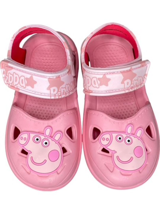 Peppa Pig Kids Beach Shoes Pink