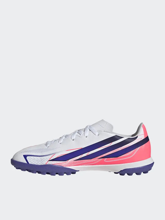 F50 Hyperfast Club TF Kids Soccer Cleats & Shoes Turf White
